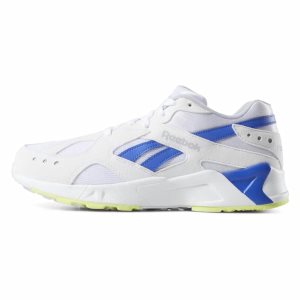 Reebok Aztrek Turnschuhe Damen - Weiß/Grau/HellGrün - DE 287-XKC